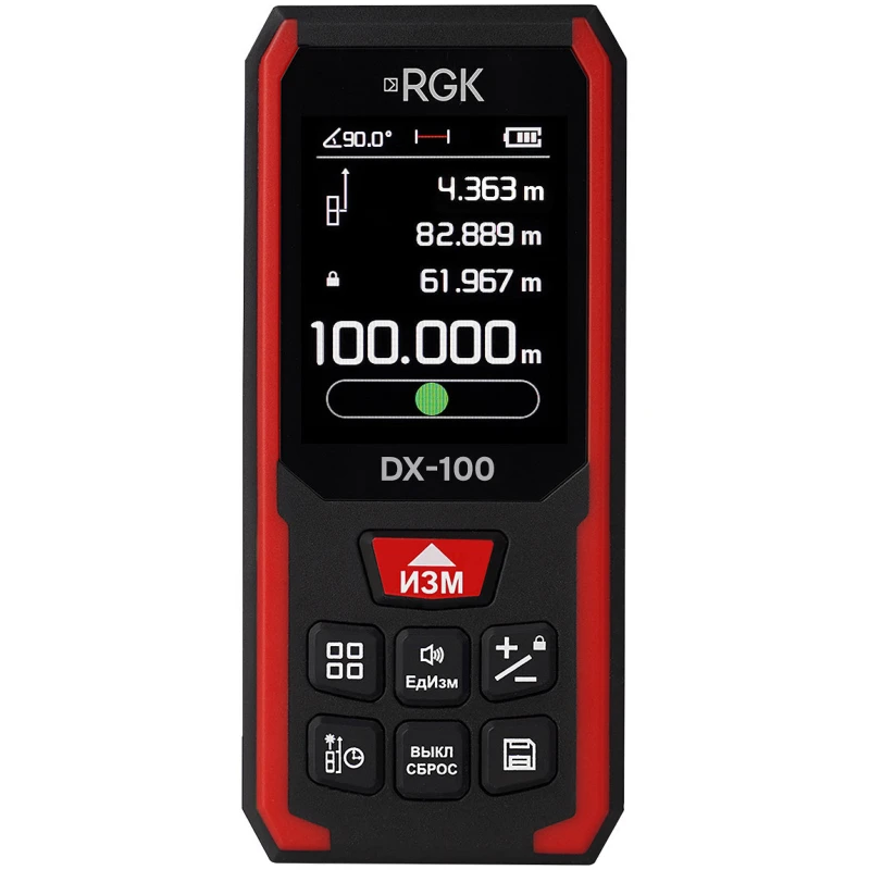RGK DX-100 лазерный дальномер