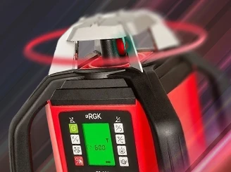 Обновленные ротационные нивелиры RGK с улучшенной точностью и увеличенной дальностью измерений