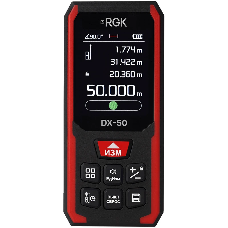 RGK DX-50 лазерный дальномер