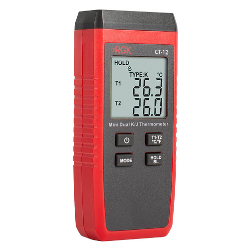 Термометр RGK CT-12 с зондом температуры воздуха TR-10A с поверкой