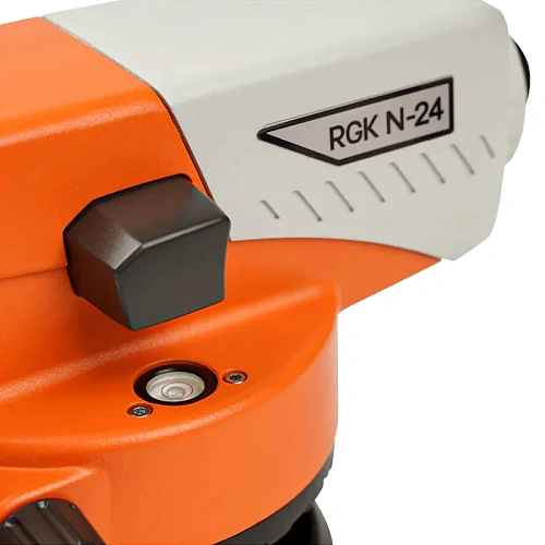 Комплект оптический нивелир RGK N-24 с поверкой + штатив S6-N и рейка AMO S3