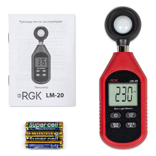 Люксметр RGK LM-20