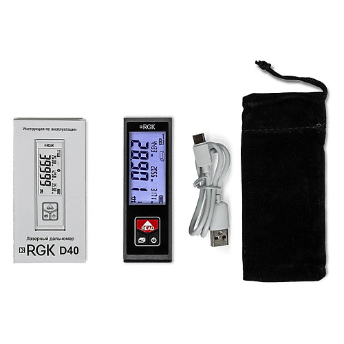 Лазерный дальномер RGK D40