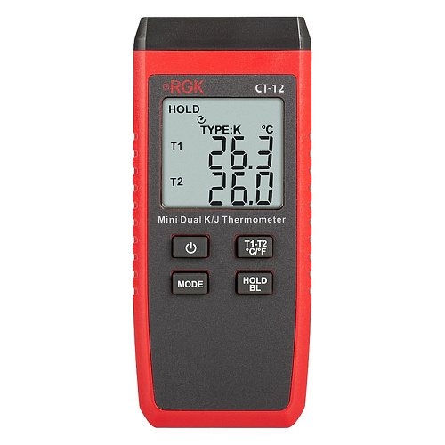 Термометр RGK CT-12 с зондом температуры воздуха TR-10A с поверкой